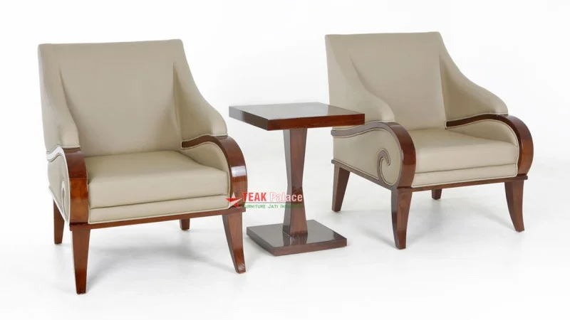 Model Kursi Jati Ruang Tamu Minimalis