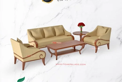 Furniture Kursi Tamu Minimalis Kayu Jati Jepara