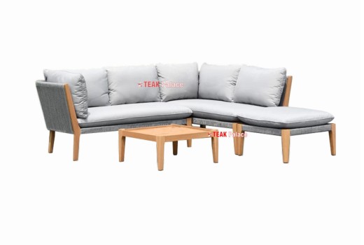 Kursi Sudut Sofa Minimalis Kayu Jati Harga Murah