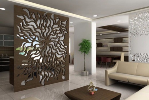 Model Sekat Ruang Tamu Mewah dan Dekorasi yang Aesthetic