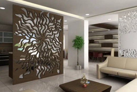 Model Sekat Ruang Tamu Mewah dan Dekorasi yang Aesthetic