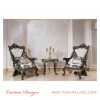Sofa Ukir Jepara 3 Dimensi Warna Hijau Emas Baroque sofa ukir jepara 3 dimensi warna hijau emas baroque 70