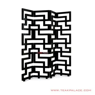 Sketsel Tetris Chikao Kayu Jati Hitam Minimalis