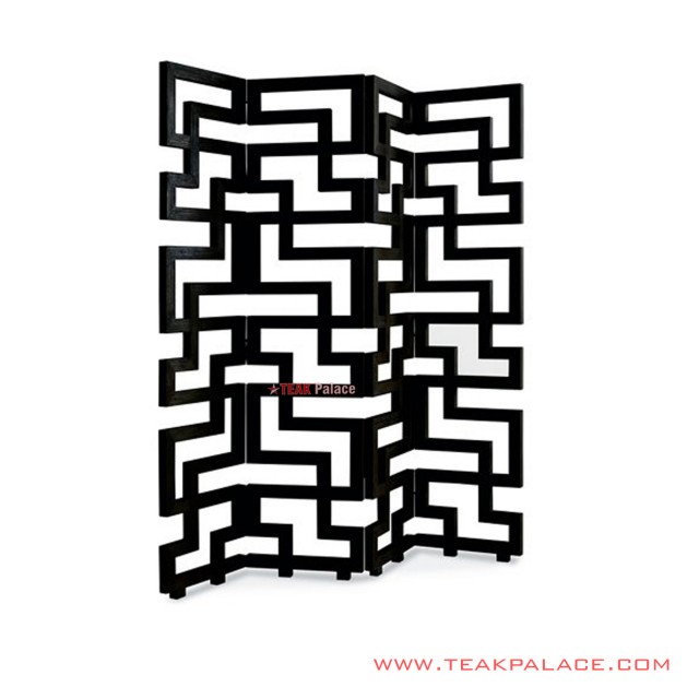 Sketch Chikao Tetris Minimalist Black Teak Wood sketch chikao tetris minimalist black teak wood 60