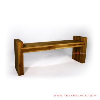 Bangku Venia Minimalis Salak Dark Brown