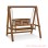Teak Swing Bench Dakar Salak Brown