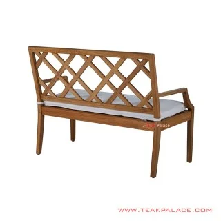 Minimalist Guest Terrace Teak Bench Faine Series