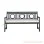 Relaxing bench Riga White Cushion