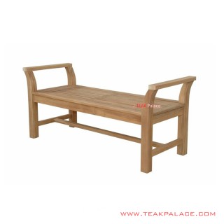 Bangku Taman Vatikan Jati Minimalis