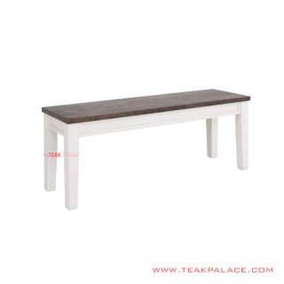 Patio Bench Minimalist Teak Wood Morgan Series