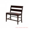 Patio Bench Sharon Series Teak Wood Minimalist patio bench sharon series teak wood minimalist 63
