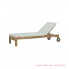 sun lounger stand cushion white minimalis 64