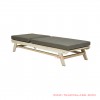 Sun Lounger Jangli Minimalis White Wash Rustic sun lounger jangli minimalis white wash rustic 65