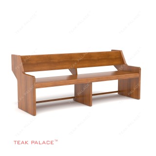 Kursi Bangku Gereja Protestan Katolik Kayu Jati Minimalis Zion