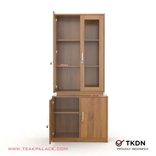 Lemari Buku Kayu Jati Minimalis Billy 90 Lemari Buku Kayu Jati Minimalis Billy 90