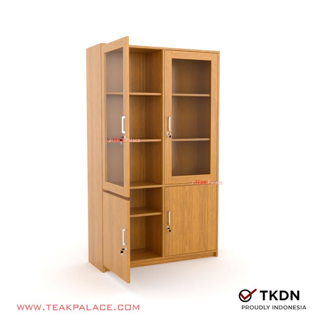 Hanso 120 Minimalist Teak Wood Bookcase TKDN hanso 120 minimalist teak wood bookcase tkdn 64