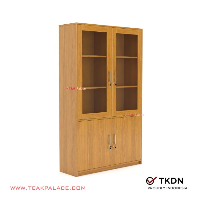 Hanso 120 Minimalist Teak Wood Bookcase TKDN hanso 120 minimalist teak wood bookcase tkdn 63