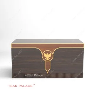 Meja Rapat Seminar Minimalis Modern TKDN Kayu Jati Garuda