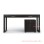 Study Desk Solid Black Teak Aries Series 