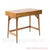 Bafilo Study Table Minimalist Golden Teak Wood bafilo study table minimalist golden teak wood 66