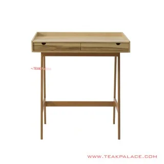 Meja Belajar Seri Lilian Jati Natural Golden Teak Meja Belajar Seri Lilian Jati Natural Golden Teak