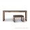   Minimalist Study Table Set Chair Teak Wood  Aries Series
