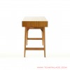 Bafilo Study Table Minimalist Golden Teak Wood bafilo study table minimalist golden teak wood 67