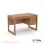 Meja Kantor 1/2 Biro Minimalis Modern Kayu Jati Seri Omoda