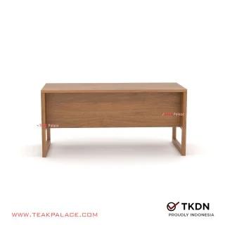 Meja Kantor 1 Biro Minimalis Modern kayu Jati Seri Omoda Meja Kantor 1 Biro Minimalis Modern kayu Jati Seri Omoda