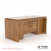 Garuda Kutai 160 Carved TKDN Minimalist Teak Wood Leadership Office Desk garuda kutai 160 carved tkdn minimalist teak wood leadership office desk 67