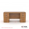 Garuda Kutai 160 Carved TKDN Minimalist Teak Wood Leadership Office Desk garuda kutai 160 carved tkdn minimalist teak wood leadership office desk 70