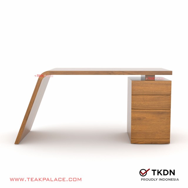 Modern Minimalist Teak Wood Office Desk TKDN VIXI 160 Latest Viral modern minimalist teak wood office desk tkdn vixi 160 latest viral 63