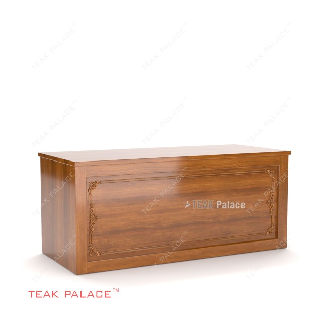 Simple Teak Wood DPR Table with TKDN 180 cm