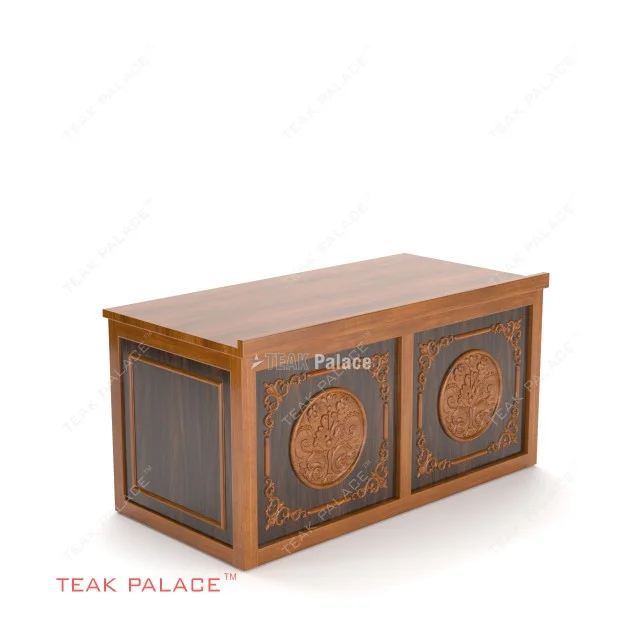 Meja Dewan Perwakilan Rakyat Kayu Jati TKDN Seri Kapas