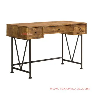 Meja Kantor Seri Lusaka Jati Golden Teak