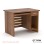 Modern Minimalist Computer Desk Teak Wood 100 cm Madya Series