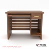 Meja Komputer Minimalis Modern Kayu Jati 100 cm Seri Madya meja komputer minimalis modern kayu jati 100 cm seri madya 63