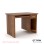 Simple Minimalist Computer Desk Solid Teak Wood 100 cm Amerta Series