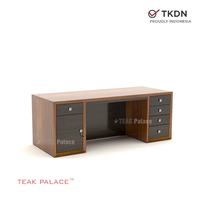 Modern Director's Desk Union 200 Teak Wood modern director's desk union 200 teak wood 61