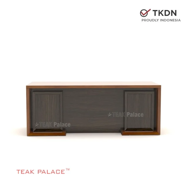 Modern Director's Desk Union 200 Teak Wood modern director's desk union 200 teak wood 62