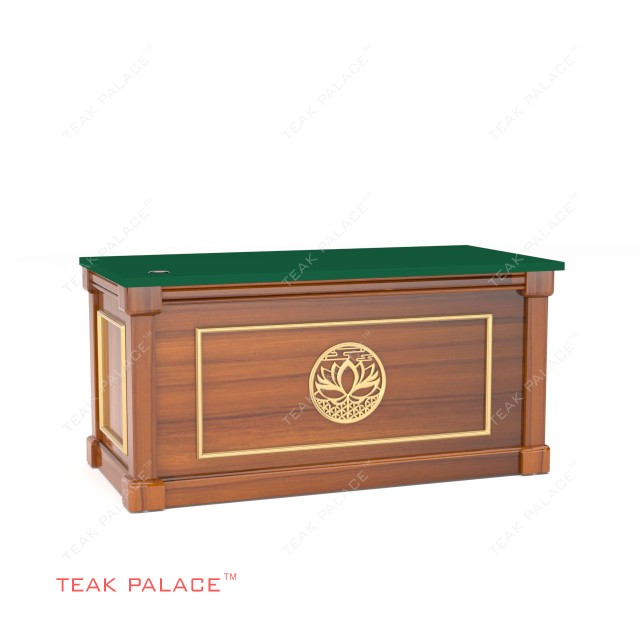 Best Selling Teak Wood Clerk's Desk 160 cm TKDN