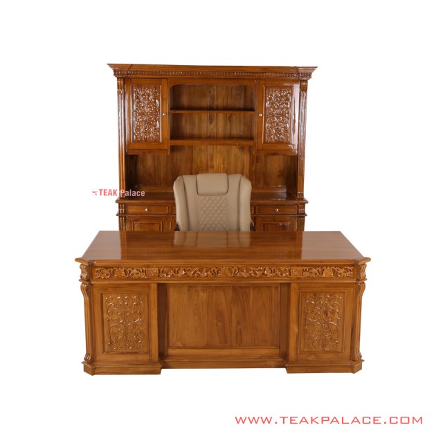 Set Meja Kantor Seri Palembang Minimalis Jati Set Meja Kantor Seri Palembang Minimalis Jati