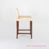 Bar Chair Minimalist Modern Oscar White Dino Series