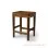 Stool Bar Minimalis Kayu Jati Solid Salak Brown