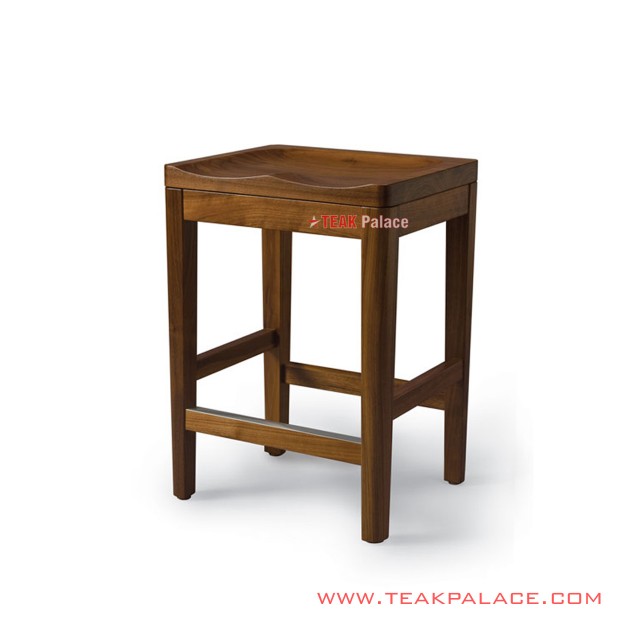 Stool Bar Cafe Minimalist Solid Teak Wood stool bar cafe minimalist solid teak wood 60