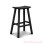 Kursi Bar Kayu Jati Stool Minimalis Black
