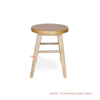 Kursi Bar Bundar Ina Minimalis Jati