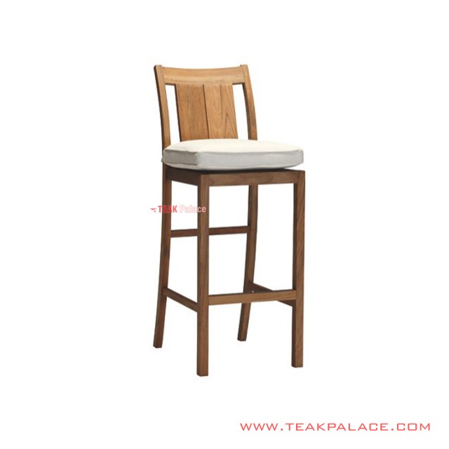 Bar Chair Coana Natural Teak Wood bar chair coana natural teak wood 63