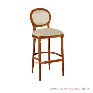 Kursi Bar Gaston Salak Brown Revina Cream