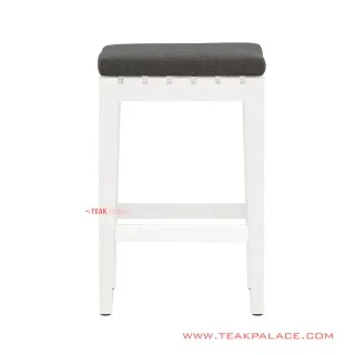 Geneva Kursi Bar Duco Putih Minimalis